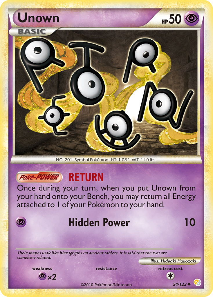 Unown card