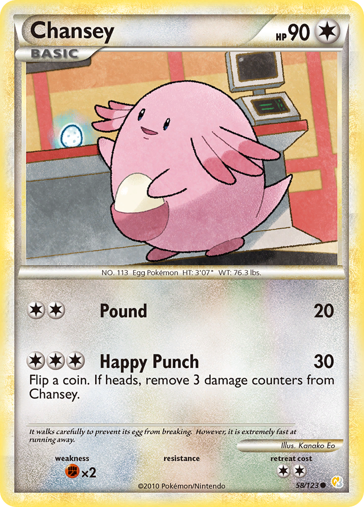 Chansey card