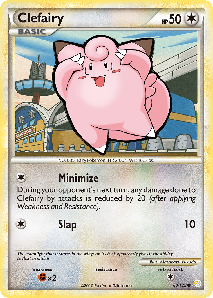 Clefairy card