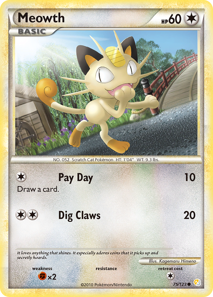 Meowth card