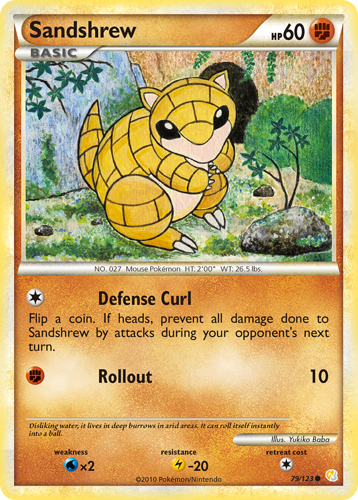 Sandshrew card