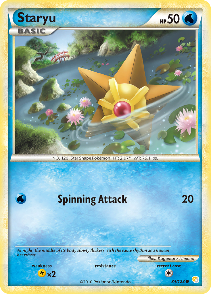 Staryu card