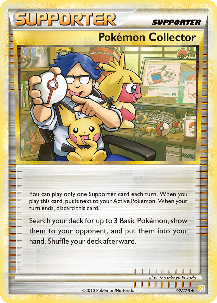 Pokémon Collector card