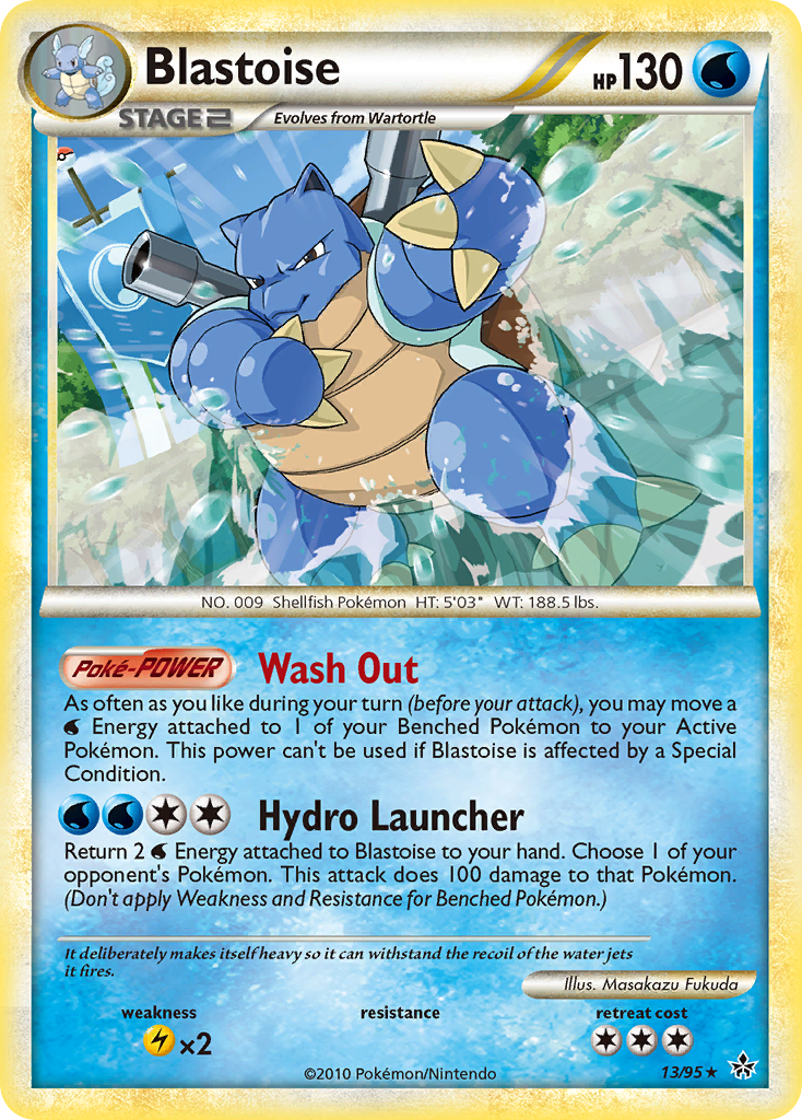 Blastoise card