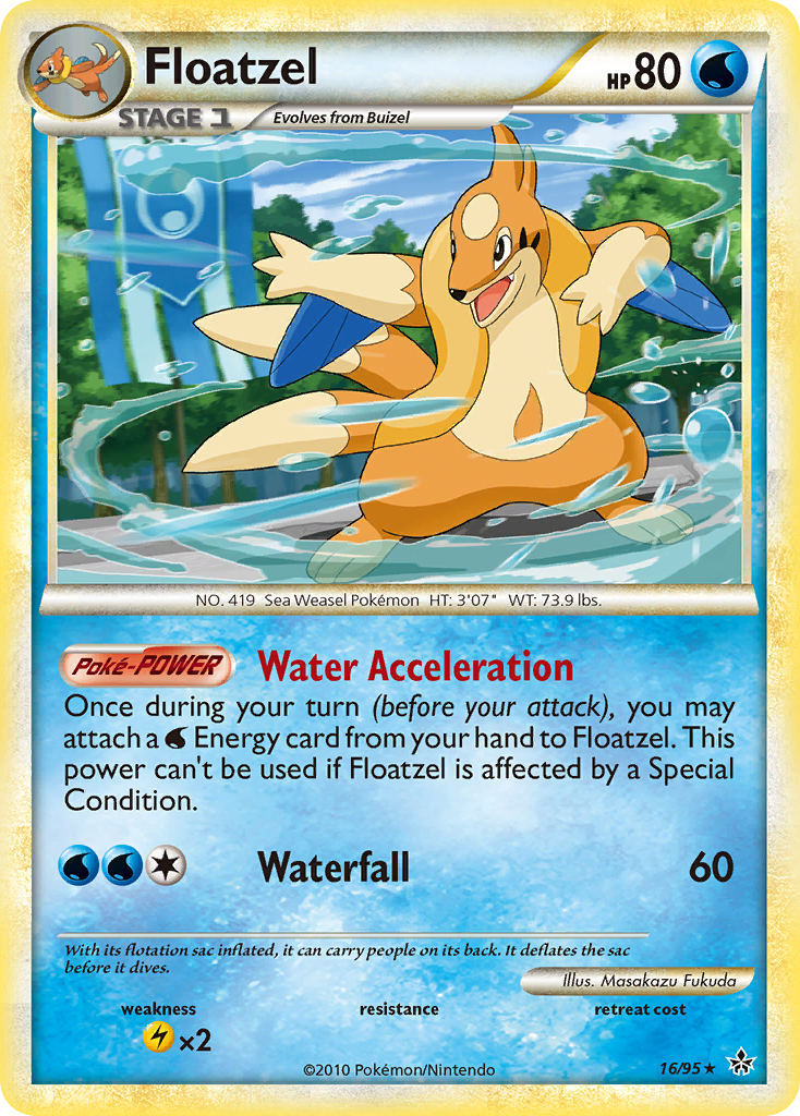 Floatzel card