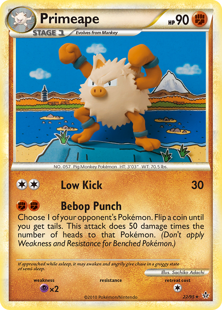 Primeape card