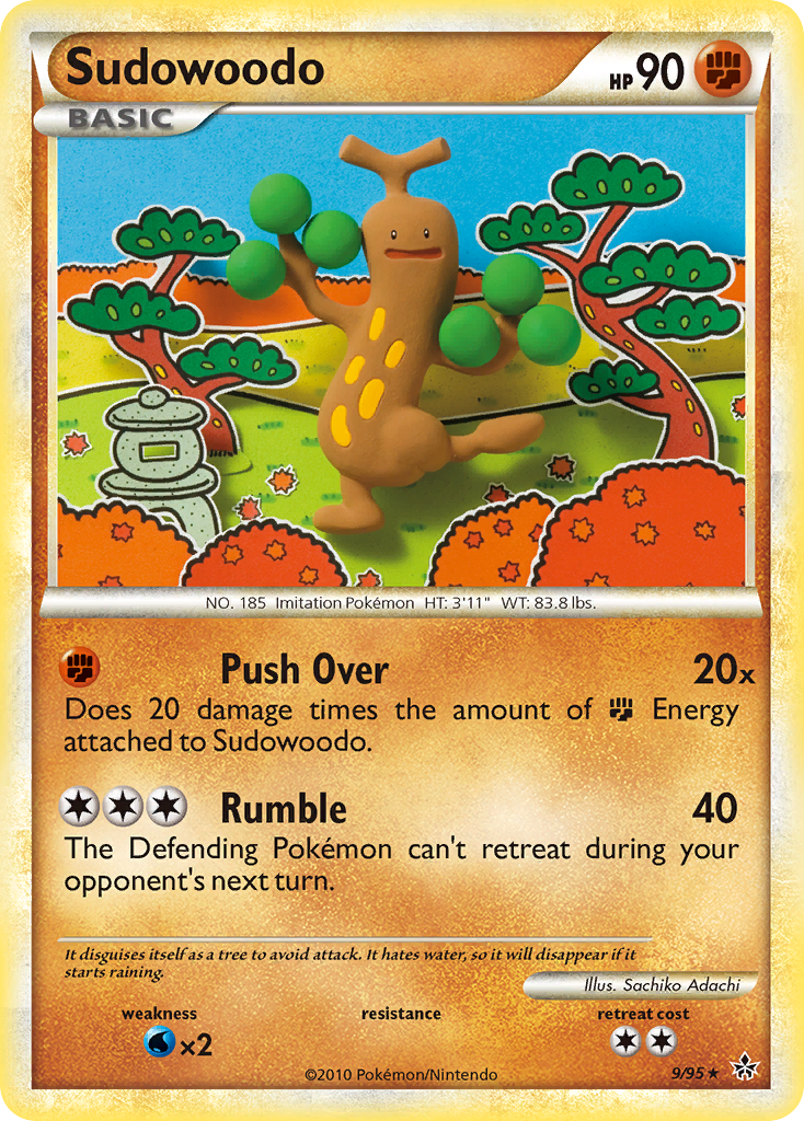 Sudowoodo card