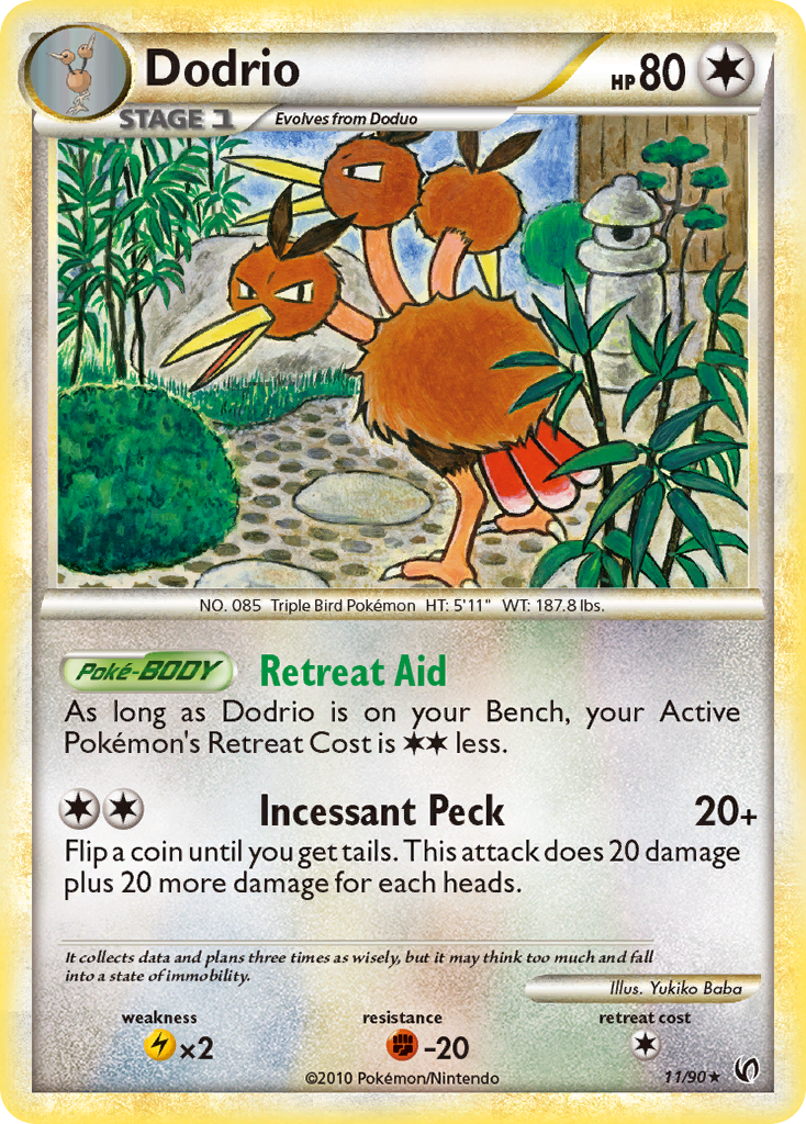 Dodrio card