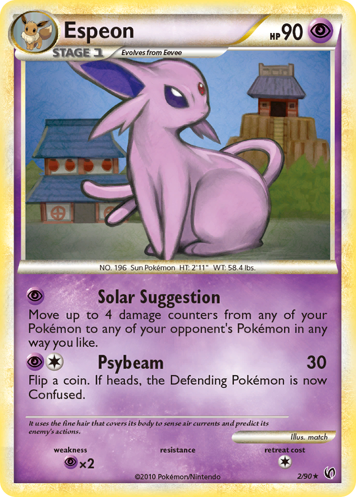 Espeon card