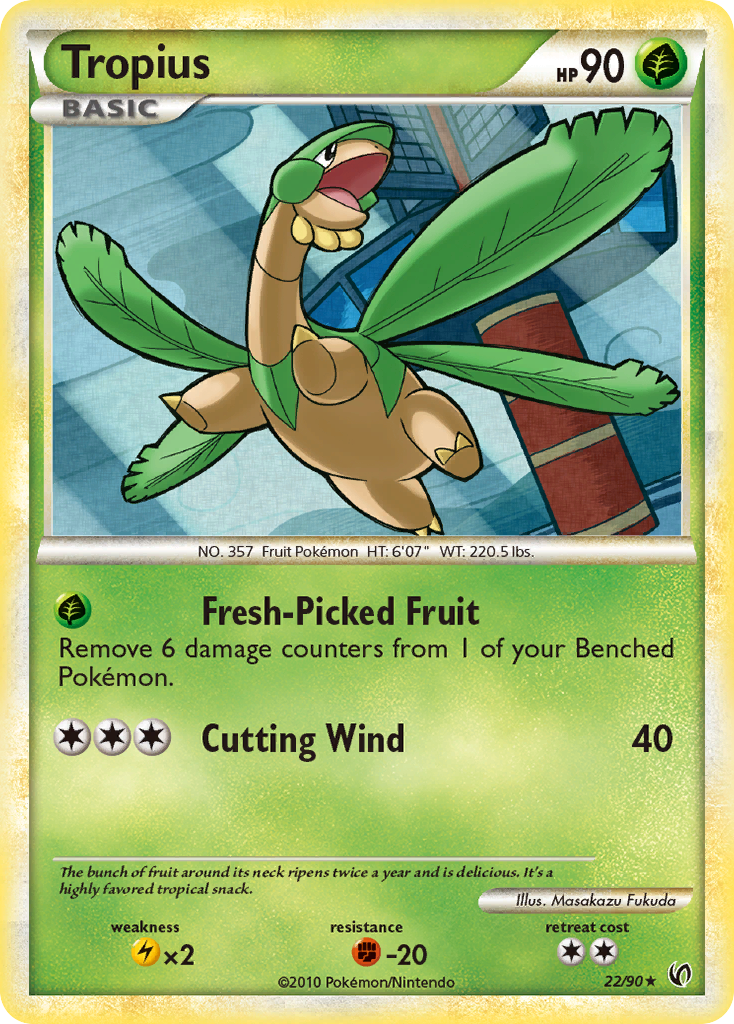 Tropius card