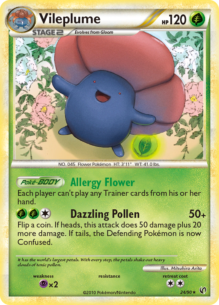 Vileplume card