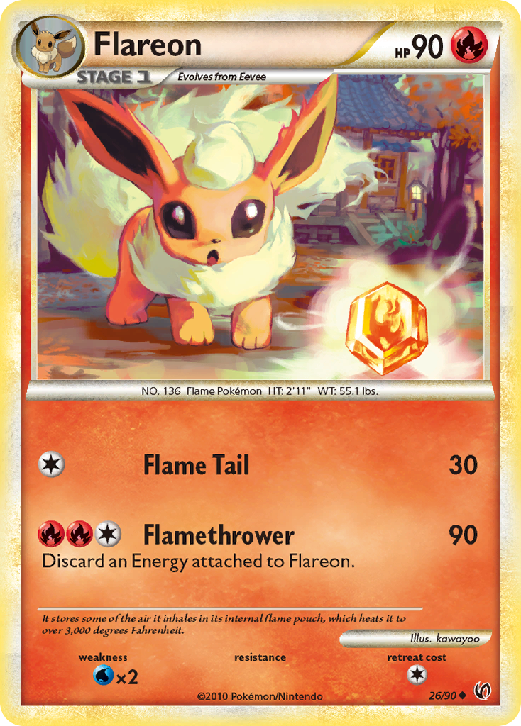 Flareon card