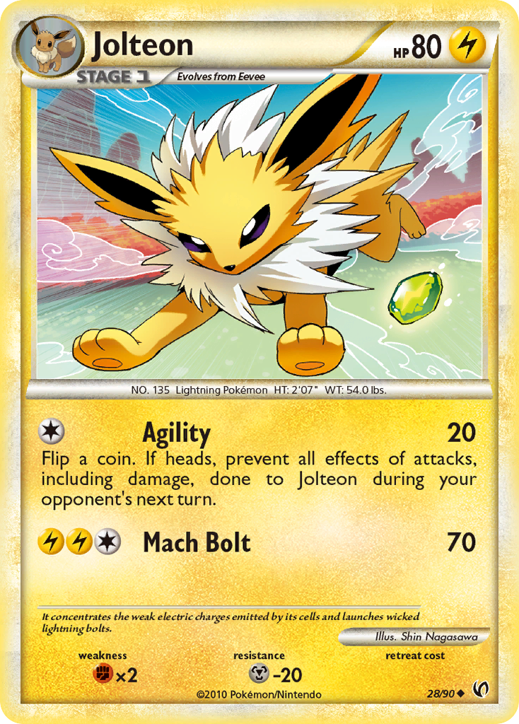 Jolteon card