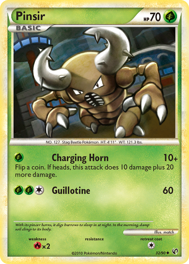 Pinsir card