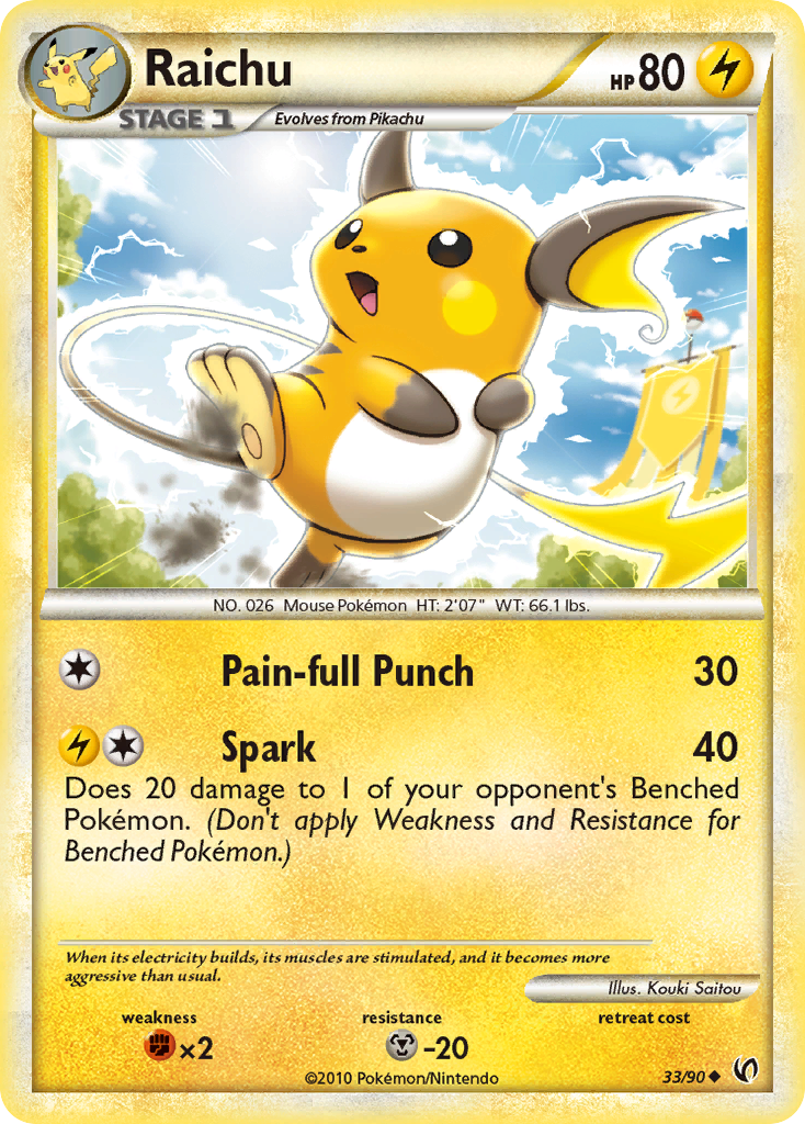 Raichu card