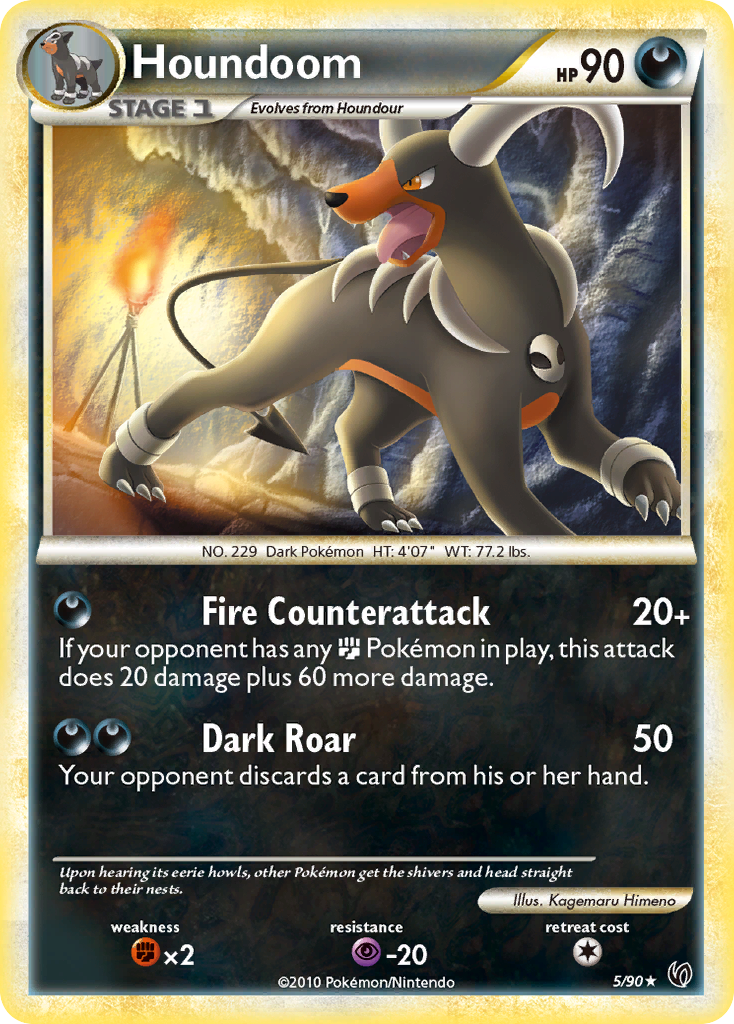 Houndoom card