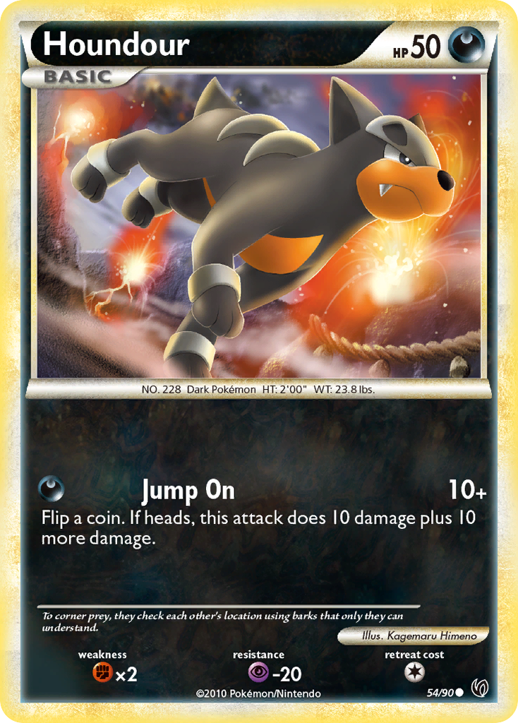 Houndour card