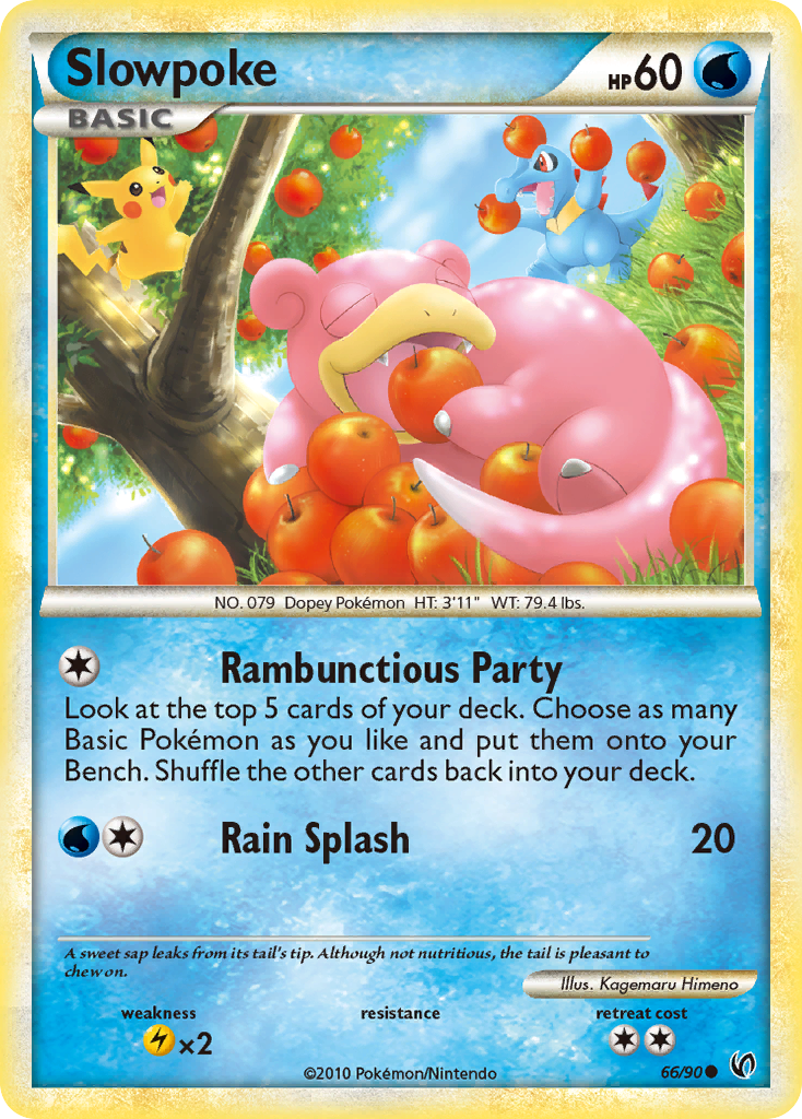 Slowpoke card