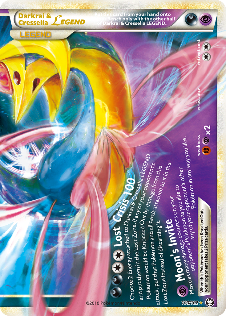 Darkrai & Cresselia LEGEND card