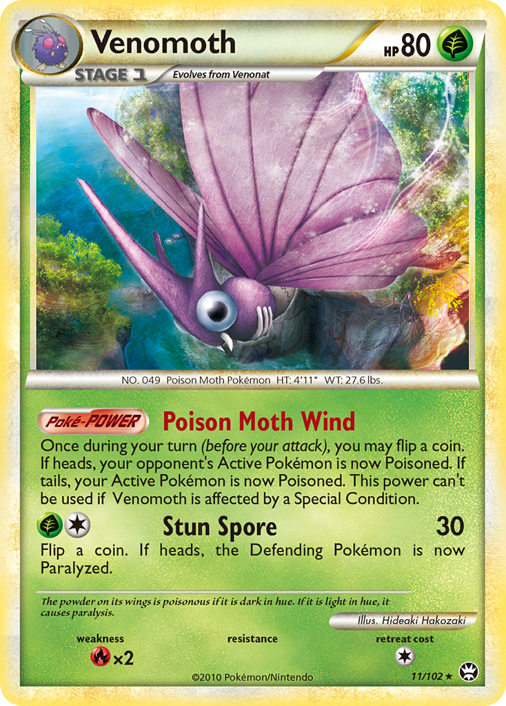 Venomoth card