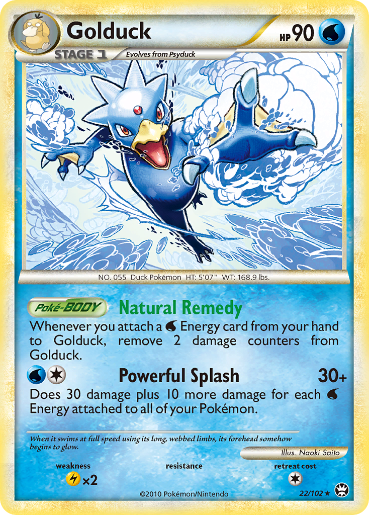 Golduck card