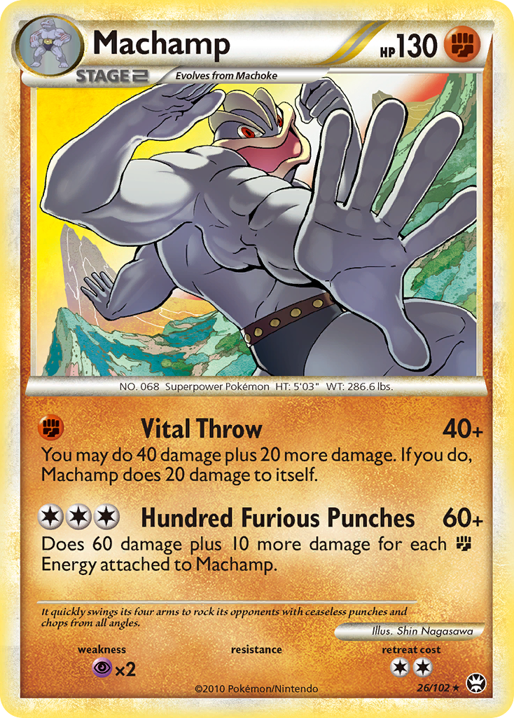 Machamp card