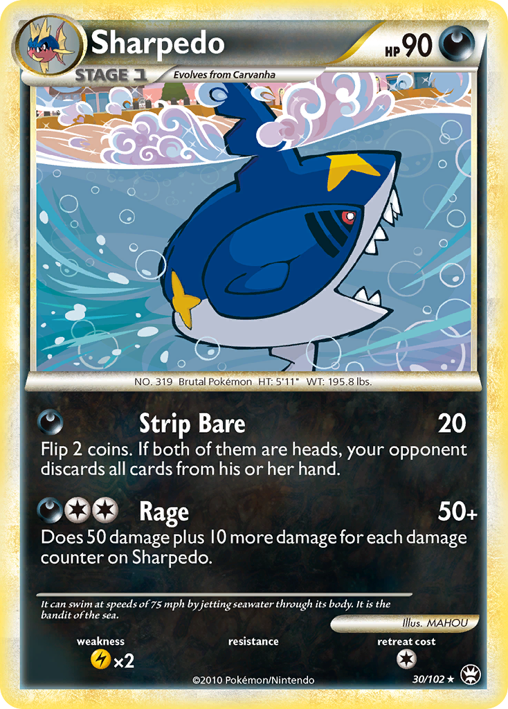 Sharpedo card