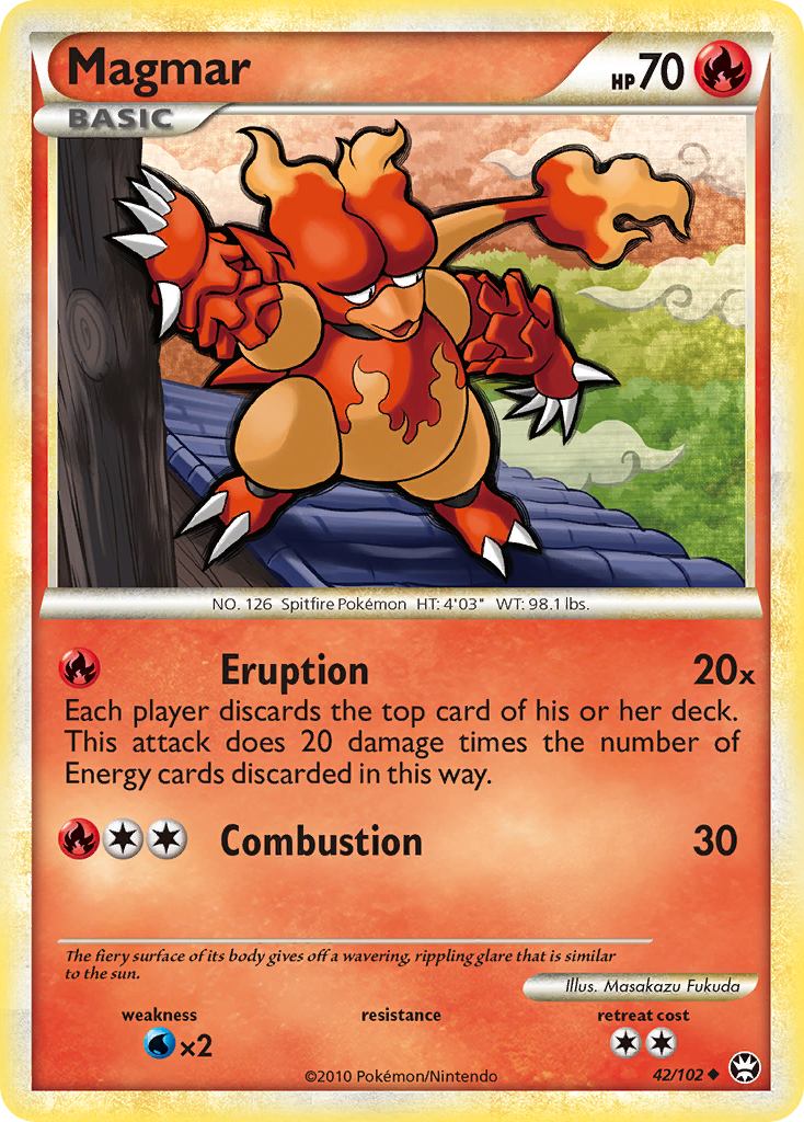 Magmar card