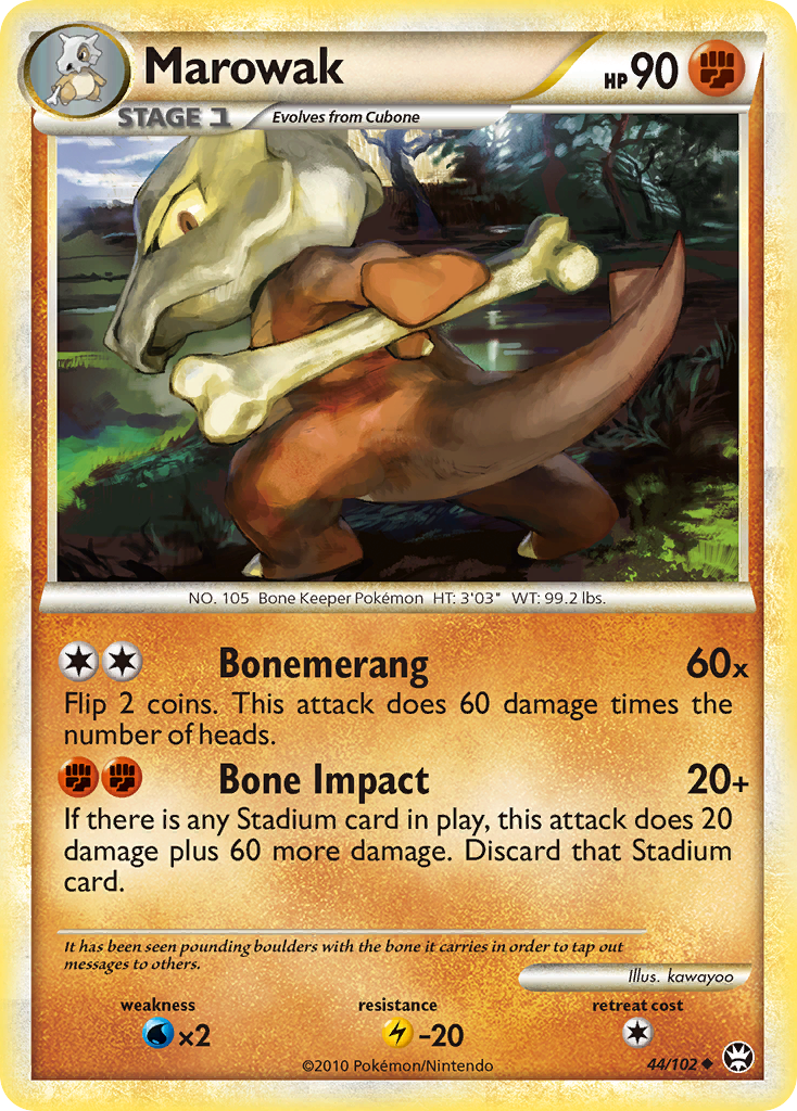 Marowak card