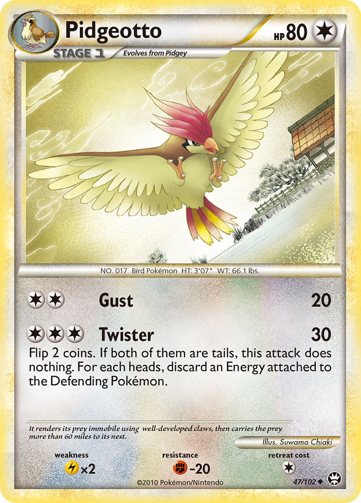 Pidgeotto card