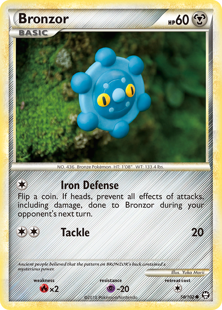 Bronzor card