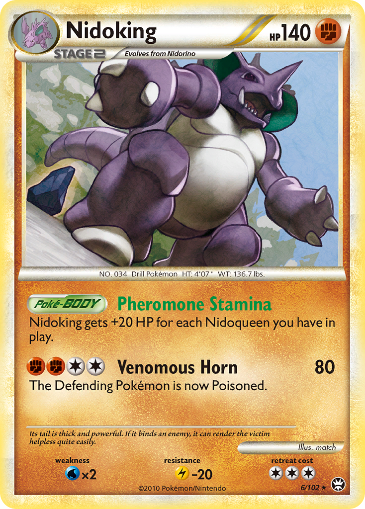 Nidoking card