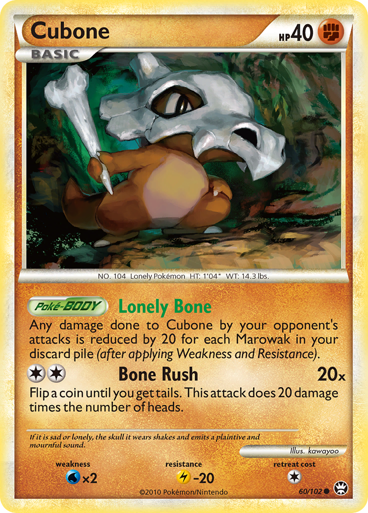 Cubone card