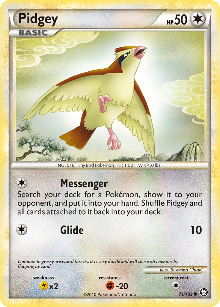 Pidgey card