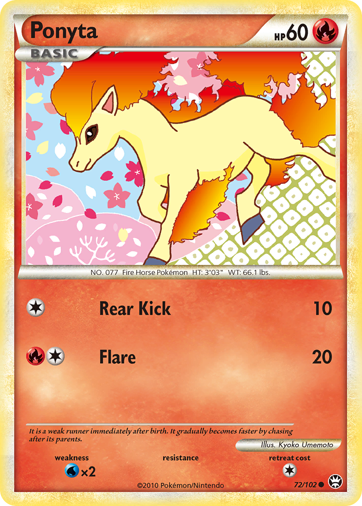 Ponyta card