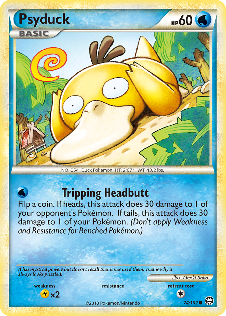 Psyduck card