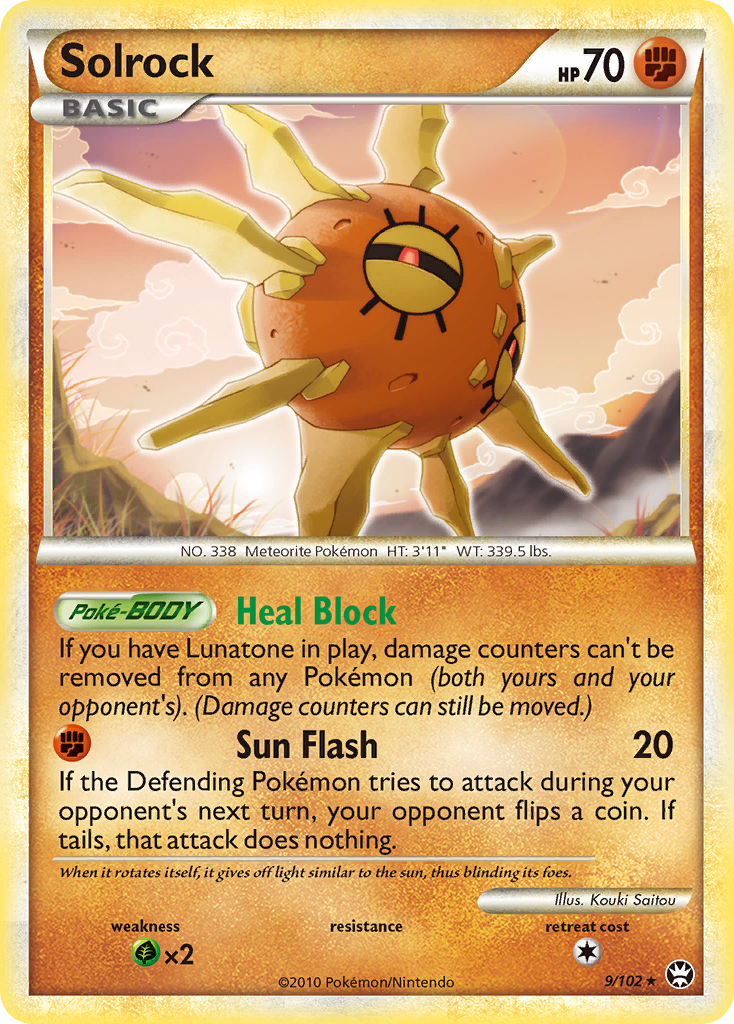 Solrock card