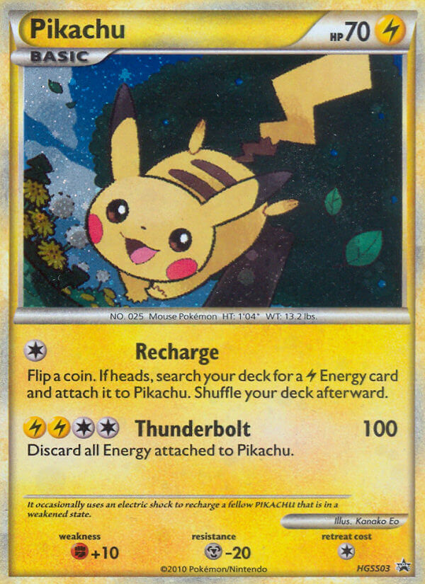 Pikachu card