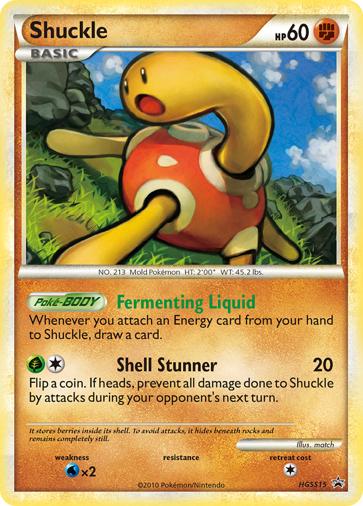 Shuckle card