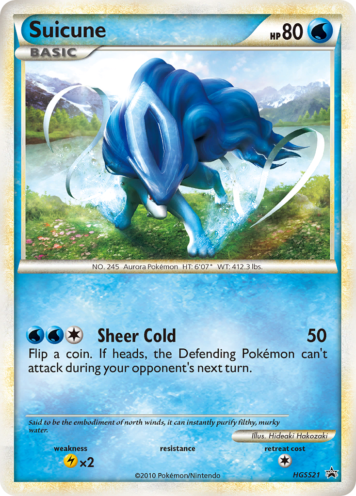 Suicune card