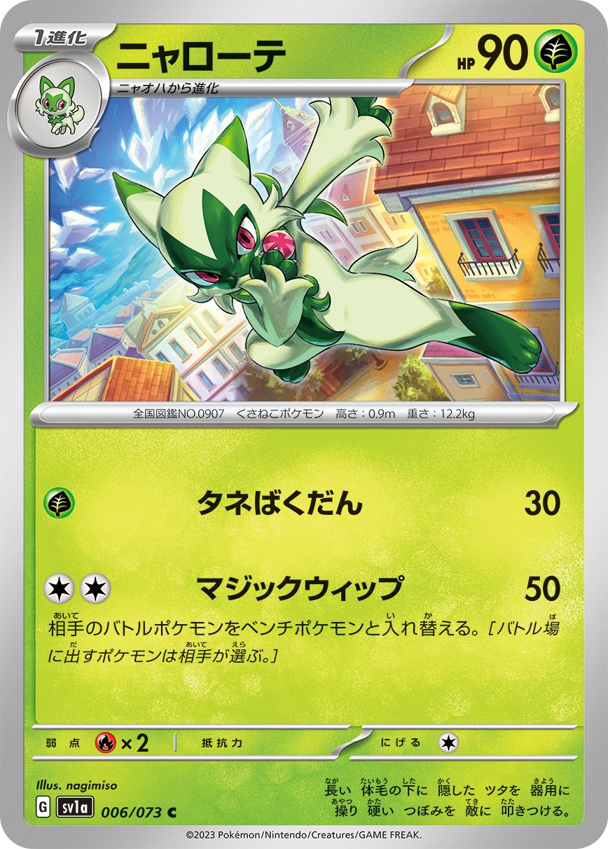 Floragato card