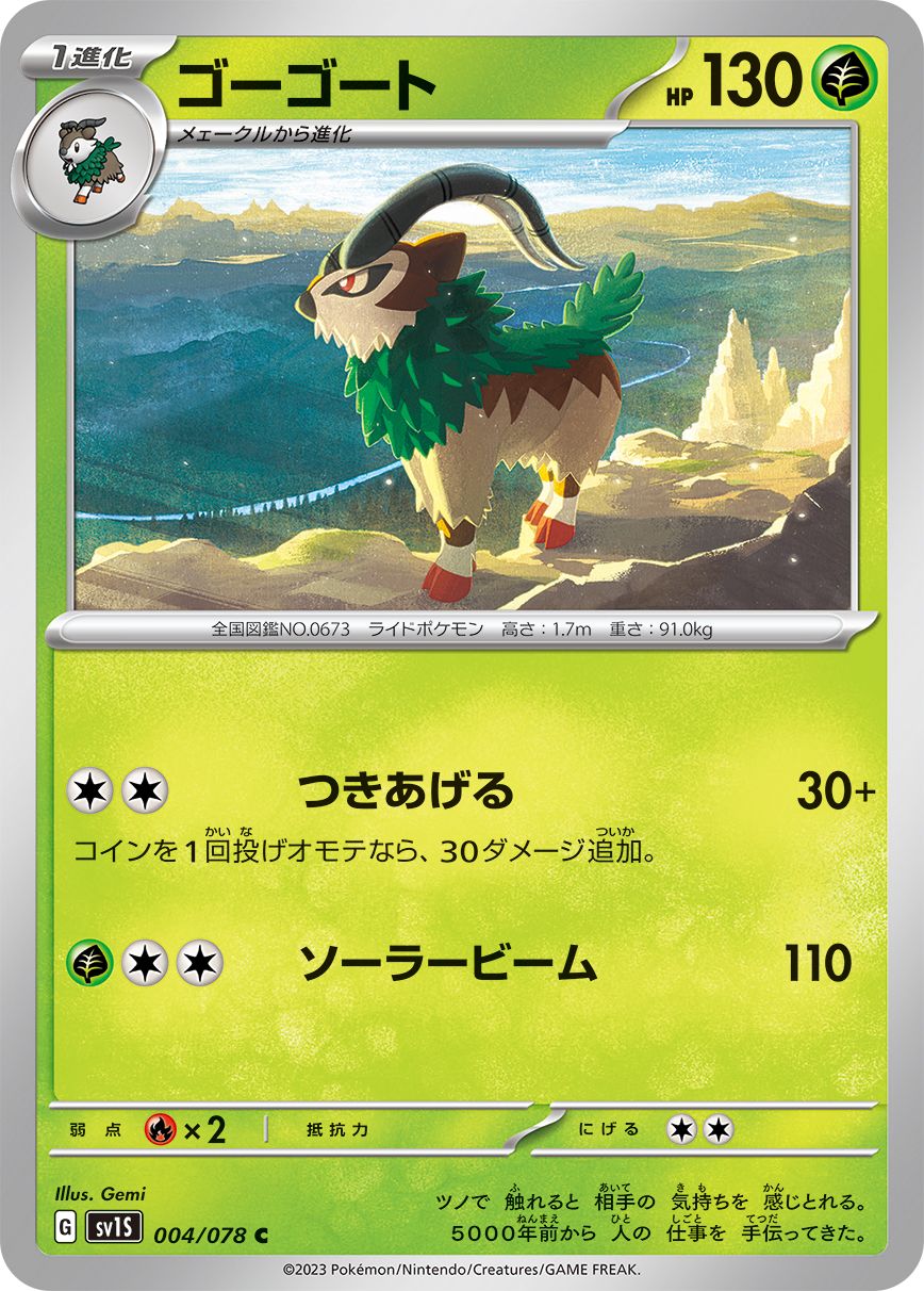 Gogoat card