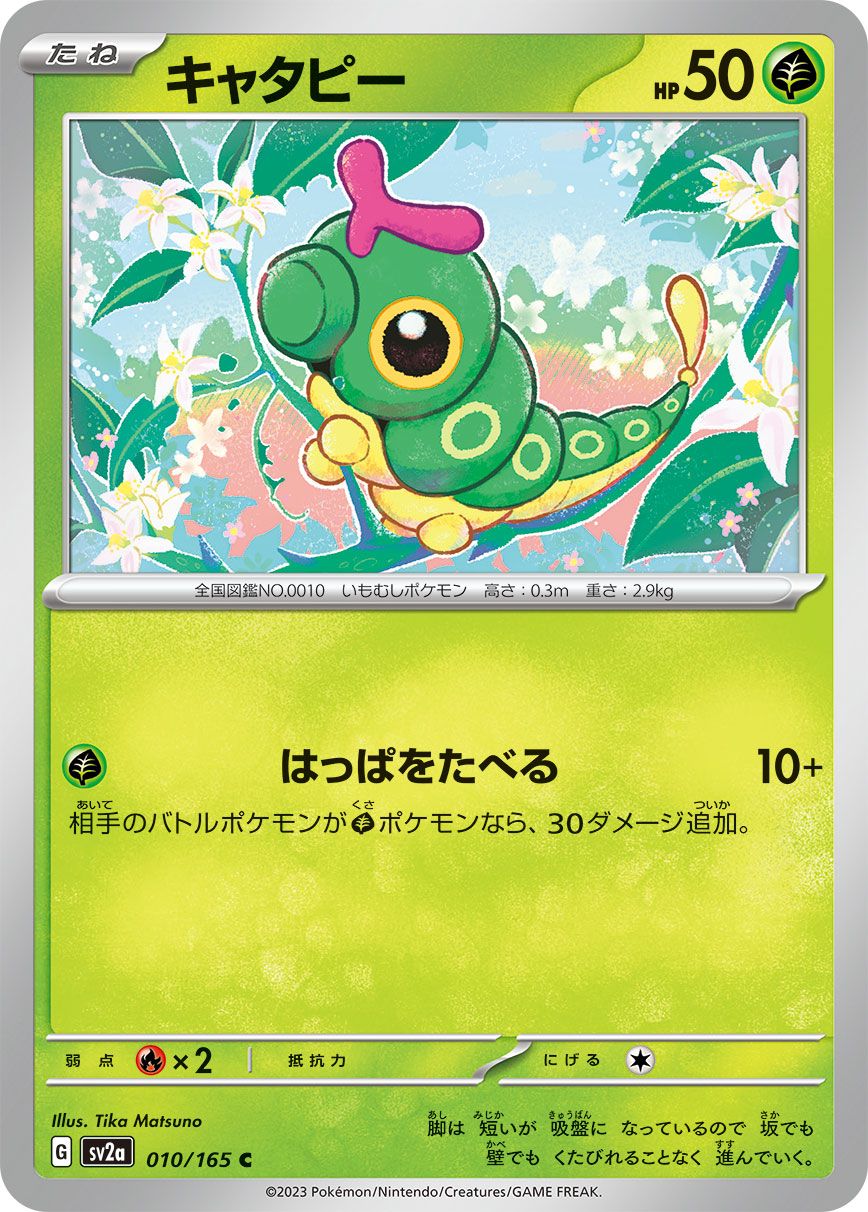 Caterpie card