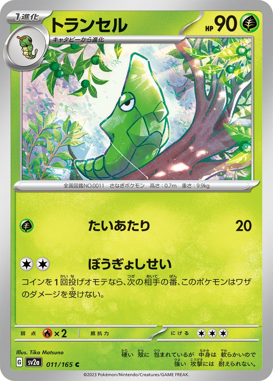 Metapod card