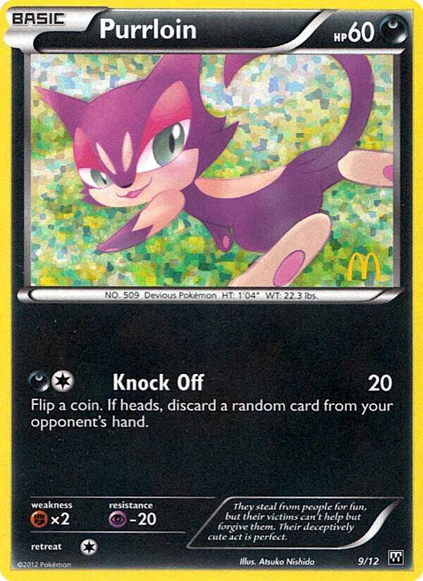 Purrloin card