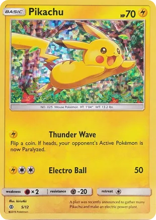 Pikachu card