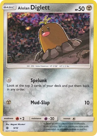 Alolan Diglett card