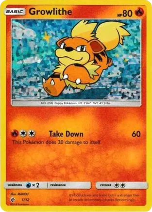 Growlithe card