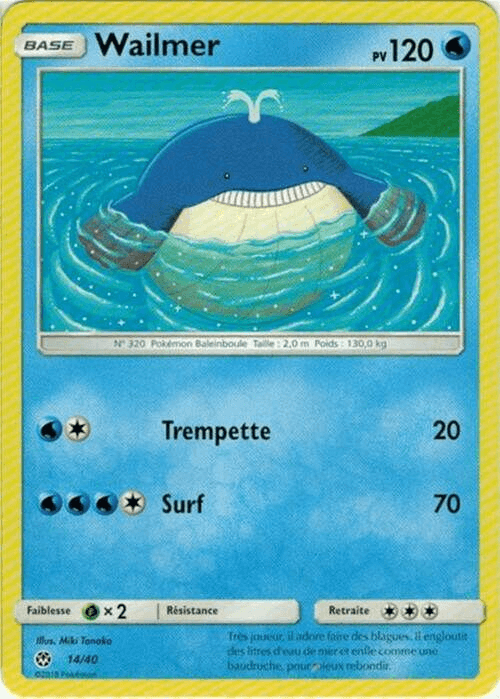 Wailmer card