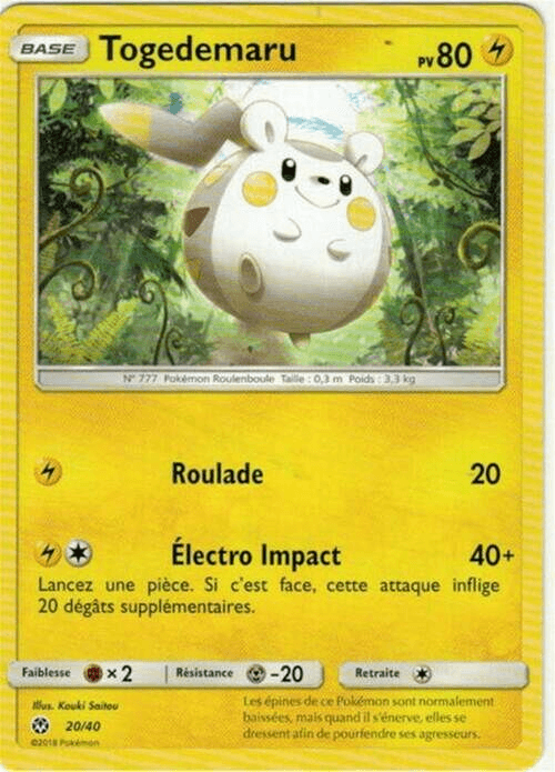 Togedemaru card